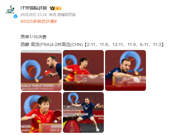 日本队险胜法国队，林高远惊艳四座